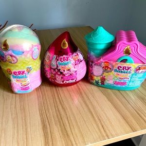 Brand new in box LOT OF 3 CRY BABIES